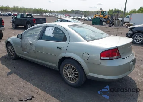 2004 Chrysler Sebring from USA, damaged, VIN 1C3AL46R84N110977
